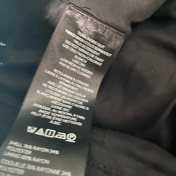 NWT Anthropologie low-rise printed pleated pant (8P) - Picture 10 of 12